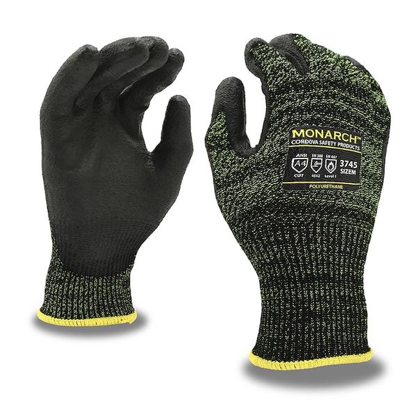 Cordova MONARCH SOFT, Palma de PU, Guantes de Corte A4, XS - 3745XS