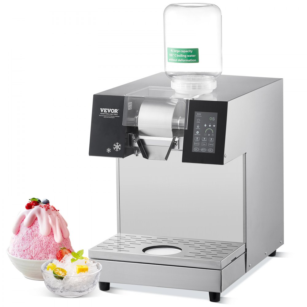 Commercial Snowflake Ice Machine 529LBS/24H Stainless Steel for Ice Cream - SLXNBJCMYJP2INFZOV1