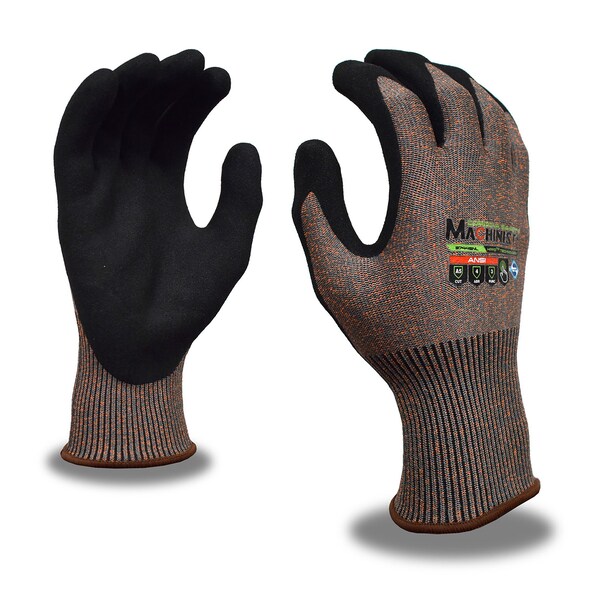 Mecánico Cordova HPPG Generación de Polietileno de Alto Rendimiento, Gris/Naranja Cascara de Fibra HPPG, XXL - 3744SNXXL