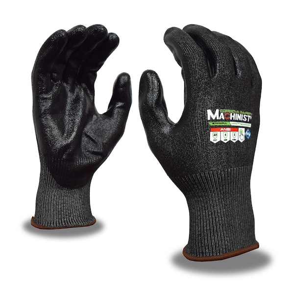 Maquinista Cordova HPPG Generación de Polietileno de Alto Rendimiento, Cáscara de Fibra HPPG Negra, XL - 3744WPUXL