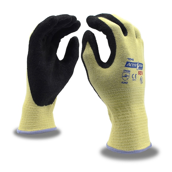 Cordova TOWA, ActivGrip KEV, Guantes de Corte de Nitrilo/Kevlar, Talla XL, Paquete de 12 - AG591XL