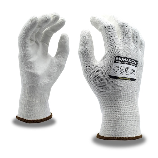 Guantes Monarch de alta resistencia al corte de alto rendimiento Cordova, XL - 3750XL