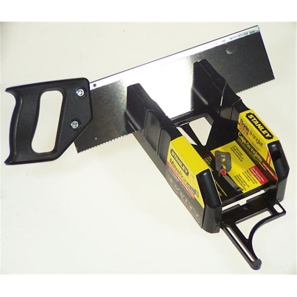 Stanley Hand Tools Saw Storage Mitre Box With Saw 19-800 - ST309571
