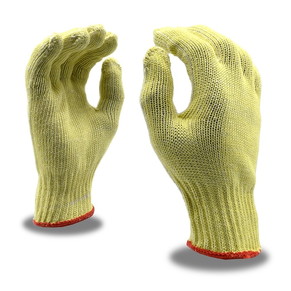 Guantes trenzados de Cordova Aramid/Algodón, Corte A2, 7 galgas - XL, paquete de 12 - 3060XL