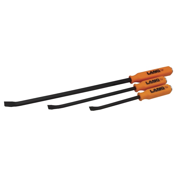 Kastar Hand Tools/A&E Hand Tools/Lang PRY BAR 3PC SET CURVED W/STRIKE HNDL - KH853-3ST