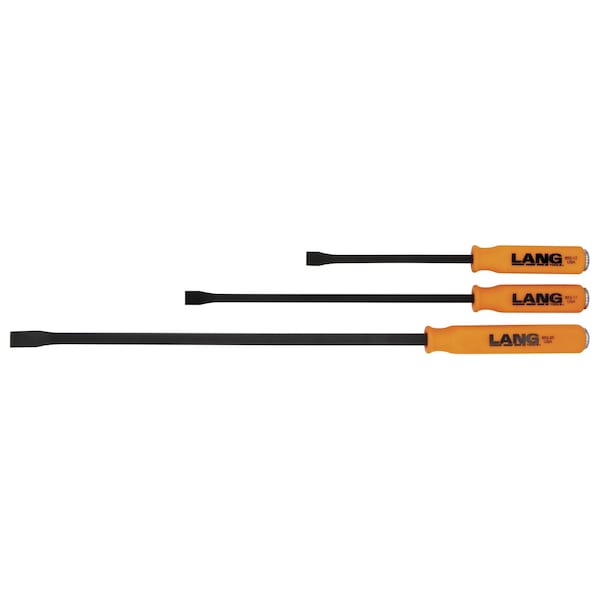 Kastar Hand Tools/A&E Hand Tools/Lang PRY BAR 3PC SET CURVED W/STRIKE HNDL - KH853-3ST