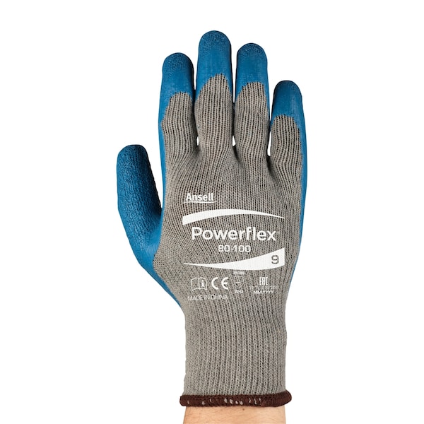 Guante Ansell Powerflex 80-100 Hd Ind Sz 6 12/paquete - 206399