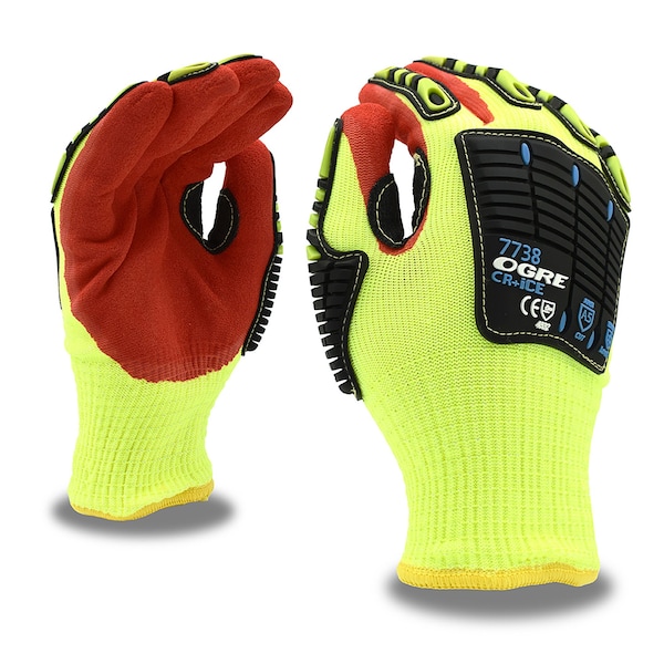 Impacto Cordova, OGRE CR+Ice, Térmicos, Guantes de Corte A5, M - 7738M