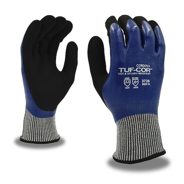 Guantes Cortadores Cordova TUF-COR, HPPE, A4, Talla L - 3726L