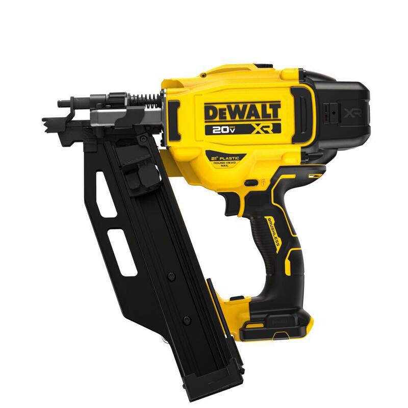 DEWALT Clavadora inalámbrica para armado con ángulo de 21° de 20 voltios (sólo herramienta) - DCN920B