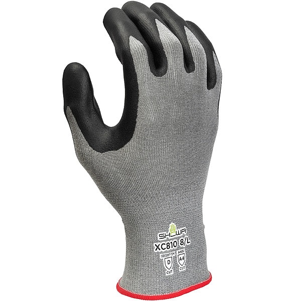 Guante resistente a cortes Showa, Nivel de corte A4, 18 ga - XC810S-06.