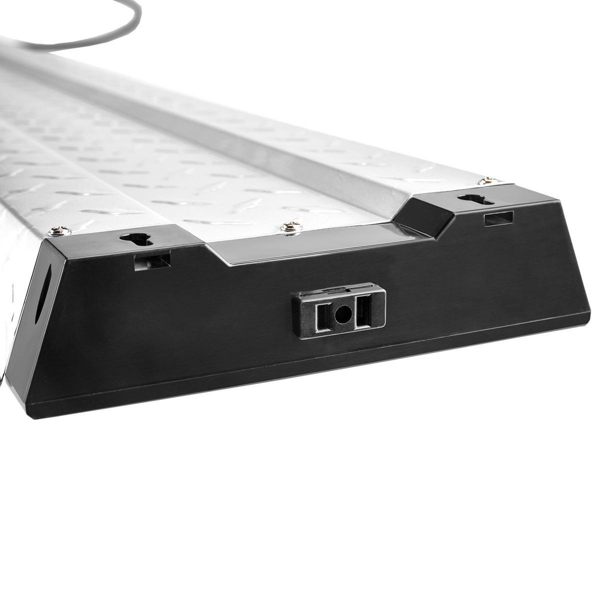 Luz de taller colgante LED de placa de diamante Linkable de 4 ft y 10,000 lúmenes de Braun - 56780