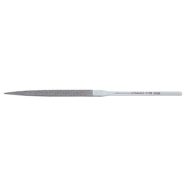 Strauss Needle File, Swiss, Knife, 5-1/2 In. L - NF2172D91
