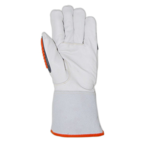 Serie de guantes de soldador de piel de cabra Magid TREX Inferno TRX848 FR Nivel de corte A4 - TRX848S