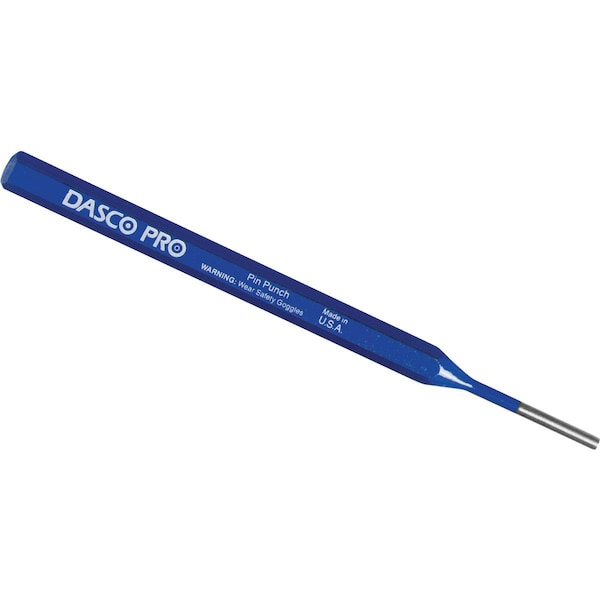 Dasco Pro 3/32 In. x 5-1/2 In. Alloy Steel Pin Punch - 0581-0