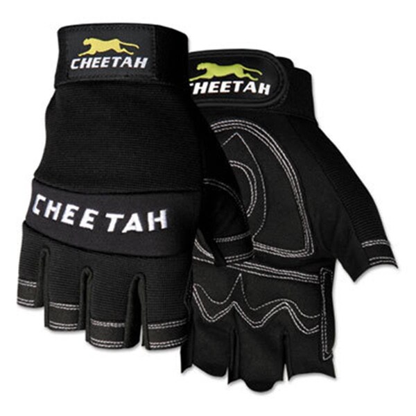 Comer en MCR Safet Cheetah Guantes sin Dedos - Negro - Grande - EA3493452