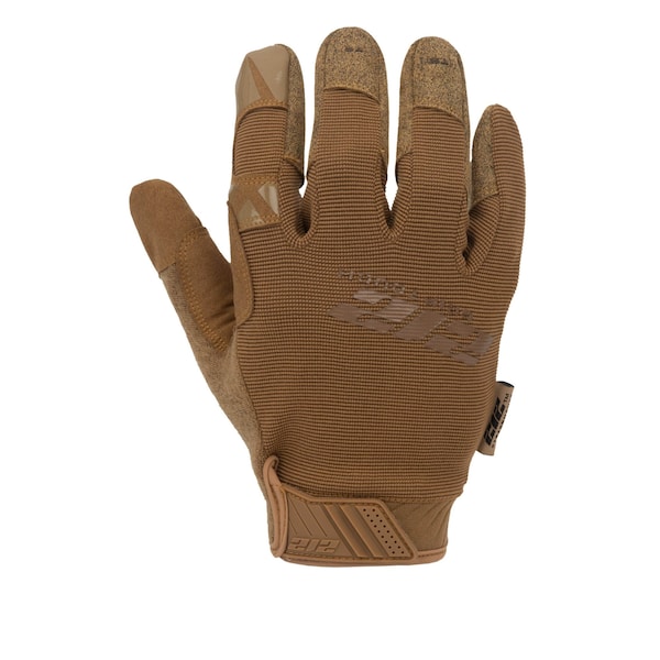 Guantes de mecánico 212 Performance GSA Compliant con agarre de silicona, compatibles con pantalla táctil, en color coyote, Talla X-Grande - MGGCGSA7011