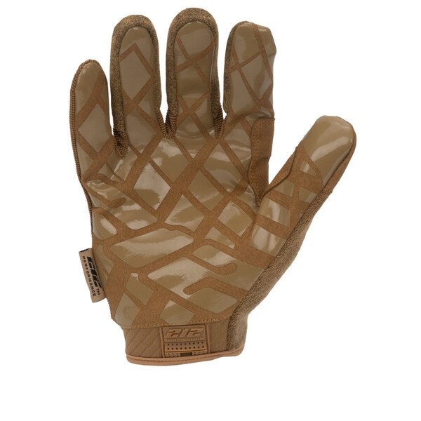 Guantes de mecánico 212 Performance GSA Compliant con agarre de silicona, compatibles con pantalla táctil, en color coyote, Talla X-Grande - MGGCGSA7011