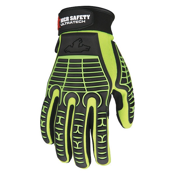 Guante Mecánico Mcr Safety, XL, Dedo Completo, PR - MC502XL