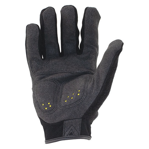 Guantes táctiles para mecánicos Ironclad Performance Wear, 2XL, negro/plata, poliéster - IEX-MPRE-06-XXL