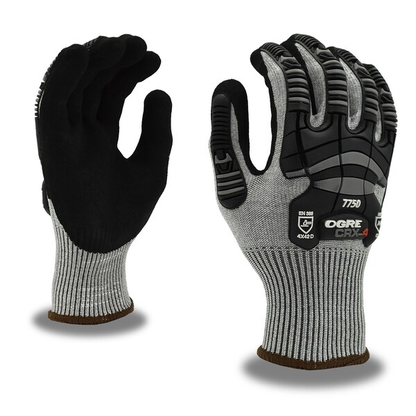 Impacto Cordova, OGRE CRX-4, Guantes de Corte A4 de Nitrilo Sandy, XXL - 7750XXL