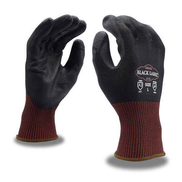 Guantes Cordova BLACK LABEL, HPPE, pantalla táctil, corte A2 - XS - 3705XS