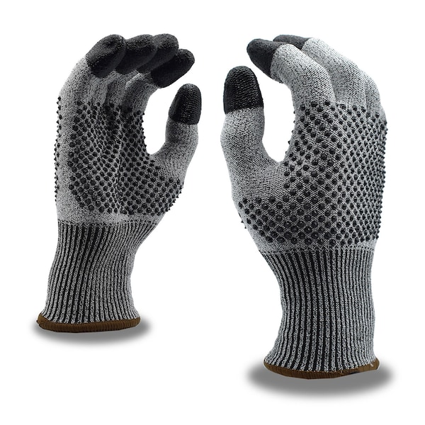Cordova MONARCH DOTS, Guantes con Punteaduras de Nitrilo, Corte A3, S - 3759S.