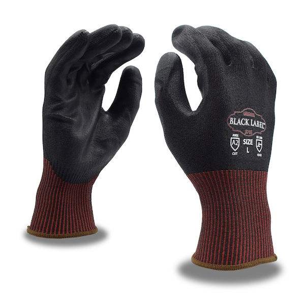 Guantes Cordova BLACK LABEL, HPPE, pantalla táctil, corte A2 - XL - 3705XL