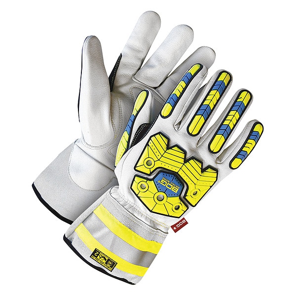 Bdg Protector de Antebrazo de Cabritilla con Forro FR120 Thins & Cut, Envuelto en Plástico Retráctil, Talla S - 20-9-10698-S-K