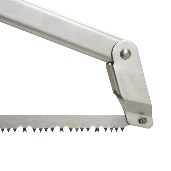 Allen Co Huntsman Folding Saw & Sheath, 1 Wood Blade & 1 Bone/Metal Blade, 11 in. Blades, Gray/Orange/Black - 18920