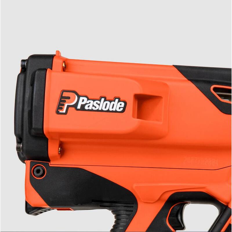 Paslode CF325XPRO 24 7.2-Volt Batería de Iones de Litio 3-1/4 in. Clavadora inalámbrica de encuadre de carga de tira de gas de 30 grados - 906800