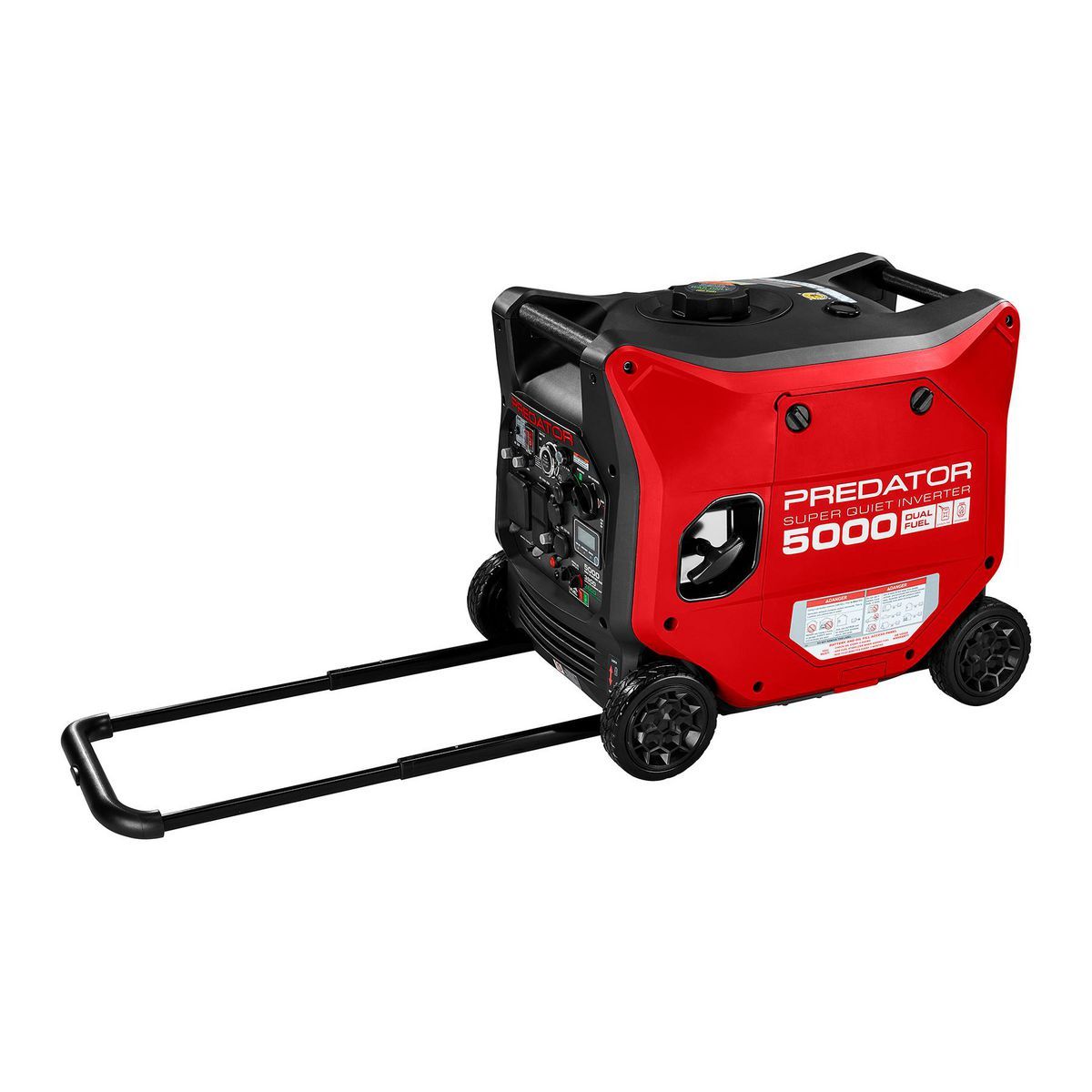 Generador Inverter Predator de 5000 vatios de doble combustible MUY SILENCIOSO con arranque remoto y tecnología CO SECURE, EPA - 71367