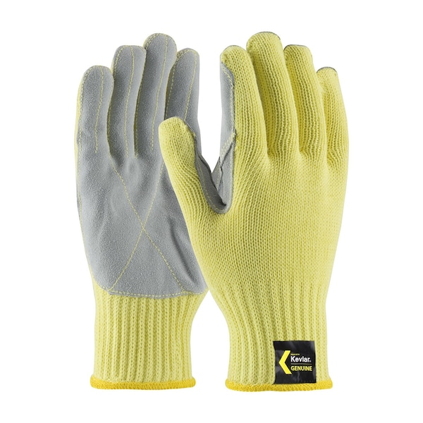 Pip Kevlar(R) con palma de cuero, peso mediano, PK12 - 09-K300LP/XL