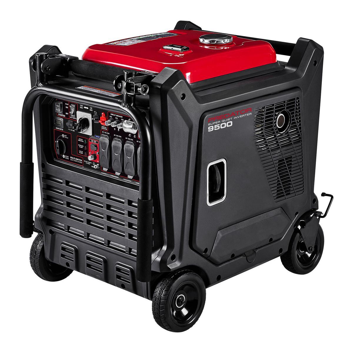 Generador inversor Predator de 9500 vatios SUPER SILENCIOSO con tecnología CO SECURE, EPA - 71365