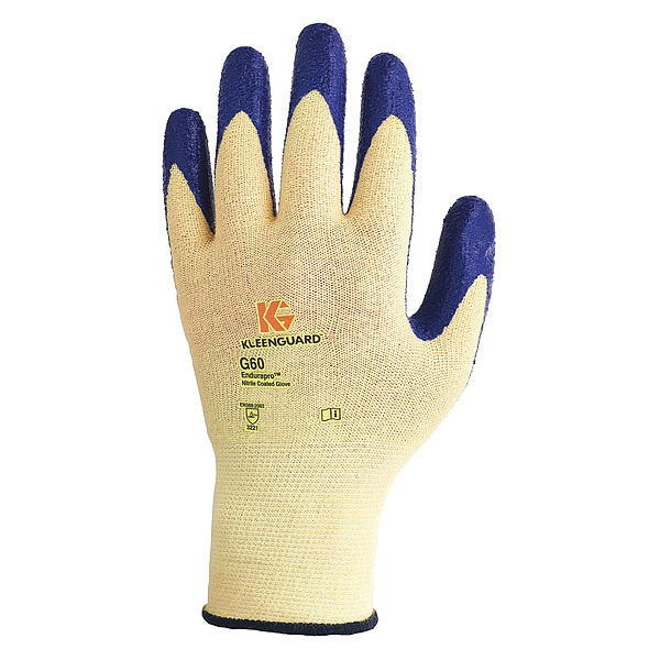 Guantes recubiertos resistentes al corte Kleenguard, Nivel de corte A2, 15 ga, amarillos, 2XL - 98234