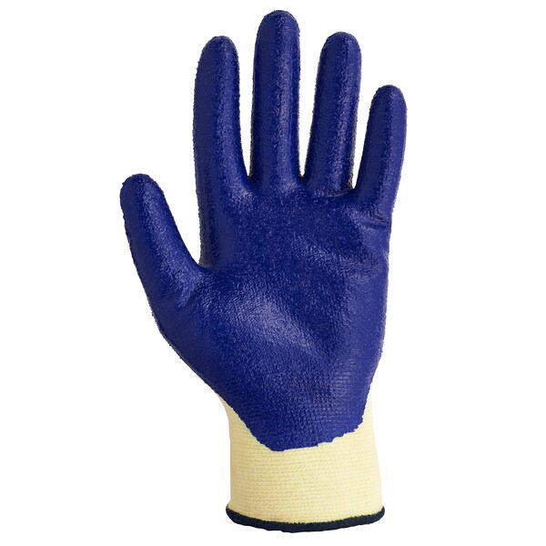 Guantes recubiertos resistentes al corte Kleenguard, Nivel de corte A2, 15 ga, amarillos, 2XL - 98234