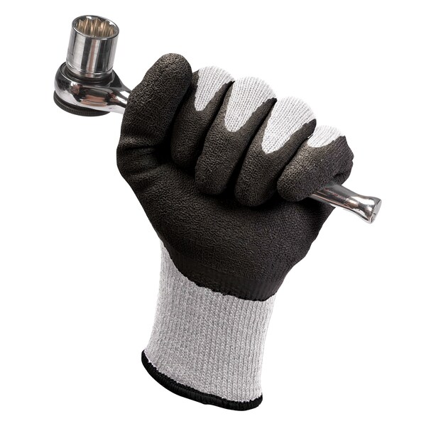 Guantes recubiertos resistentes a cortes de Kleenguard, Nivel de corte A2, 10 ga, Gris, XL - 42547