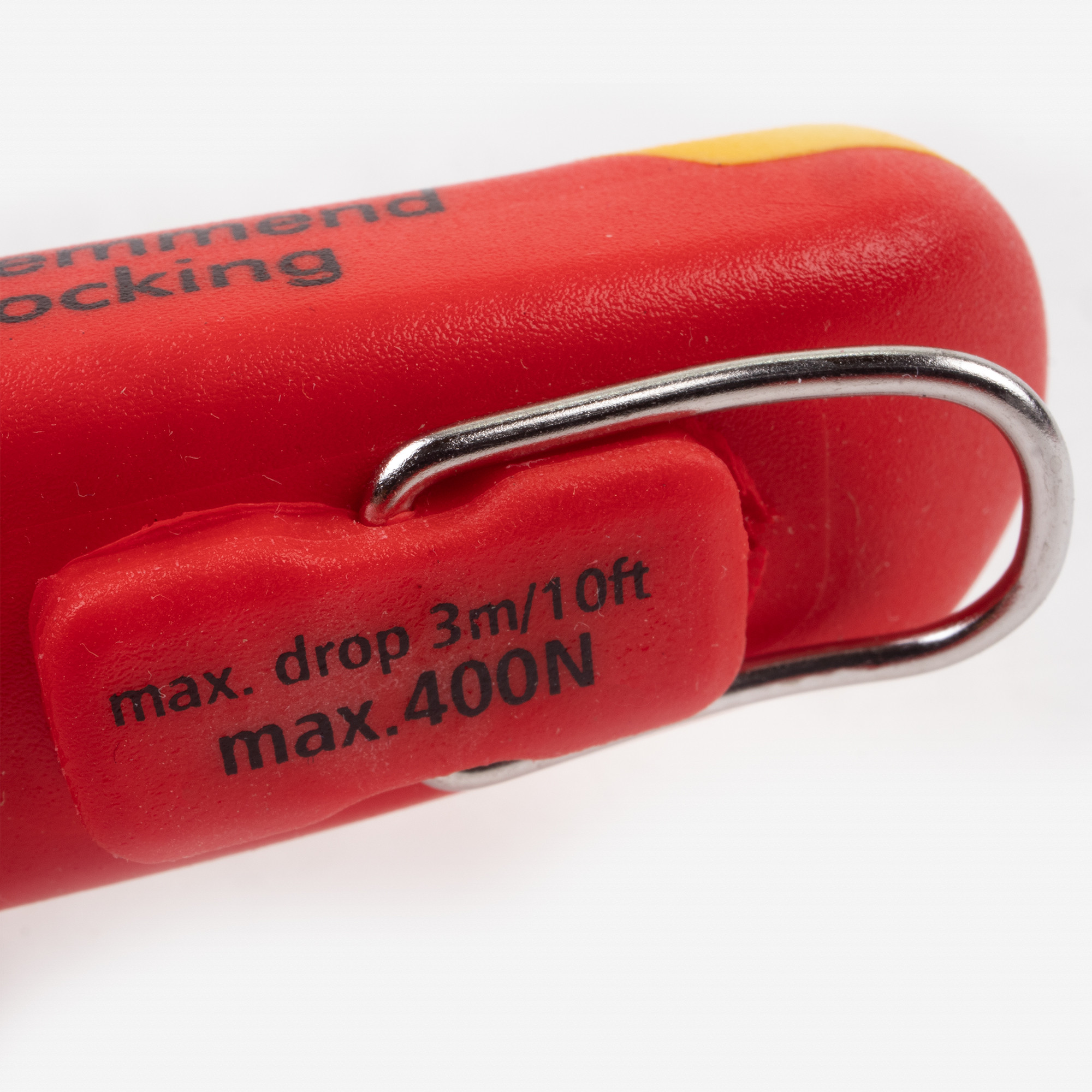 Knipex Insulated VDE Cobra QuickSet Pliers with Chrome Finish, 10" - Tethered Attachment