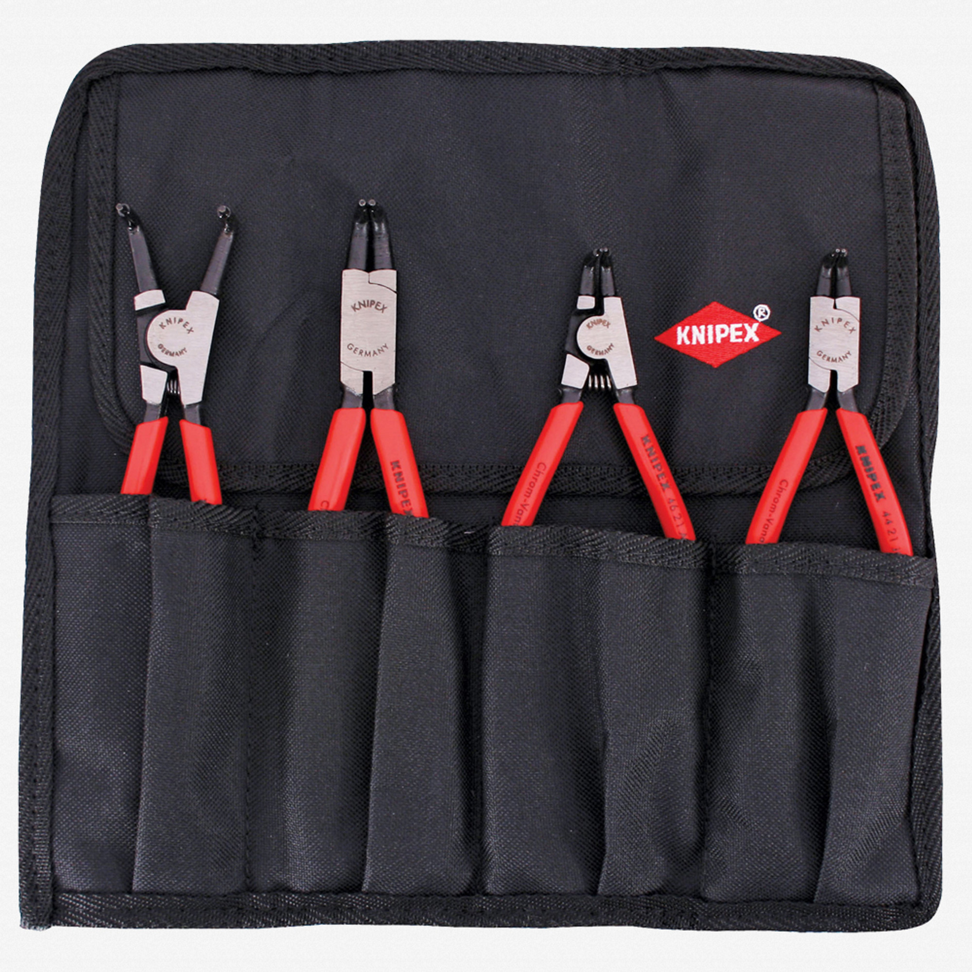 KNIPEX 00 21 25 S Circlip Snap-Ring Pliers Set – Durable & Handy For Your Toolbox