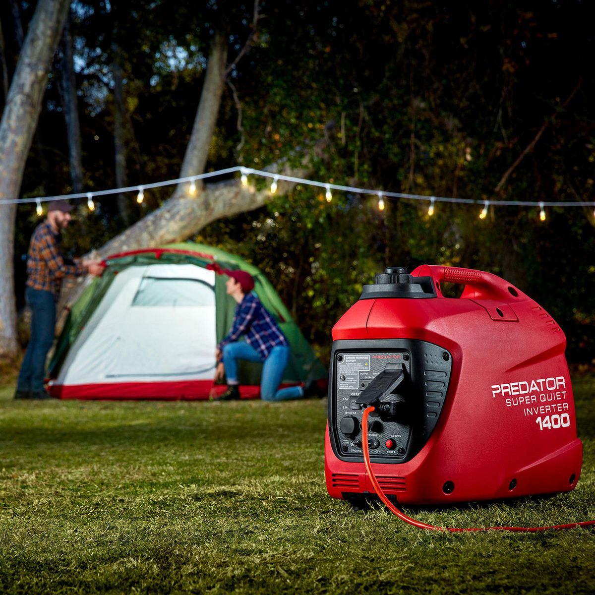 Generador inverter Predator de 1400 vatios ULTRA SILENCIOSO con tecnología CO SECURE - 71342