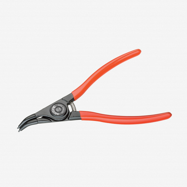 Gedore 8000 A 02 Circlip pliers for external retaining rings, angled 45 degrees 3-10 mm