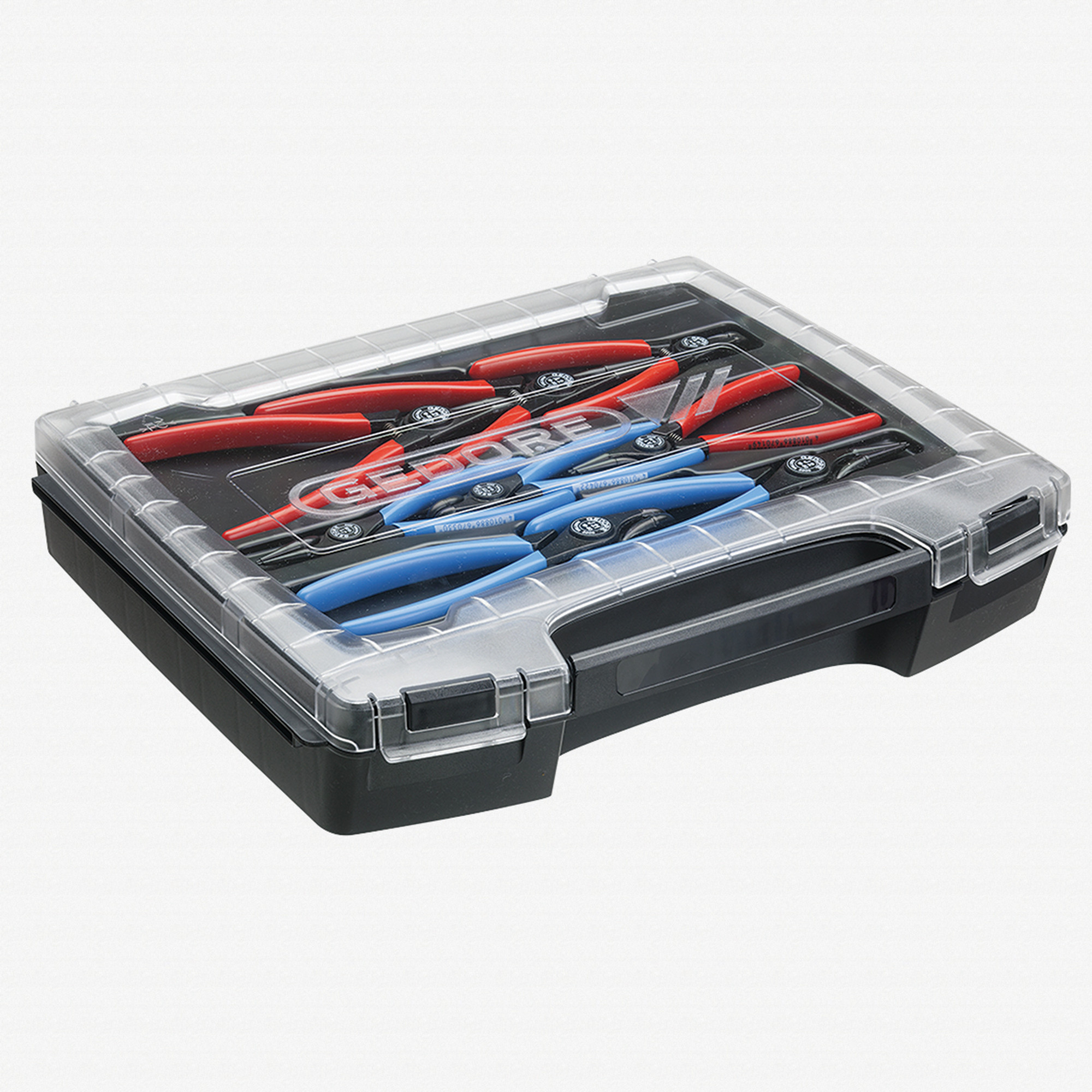 Gedore RZB1-19 Set of circlip pliers, 8 pcs