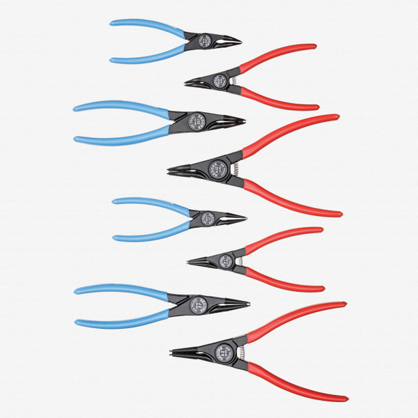 Gedore RZB1-19 Set of circlip pliers, 8 pcs