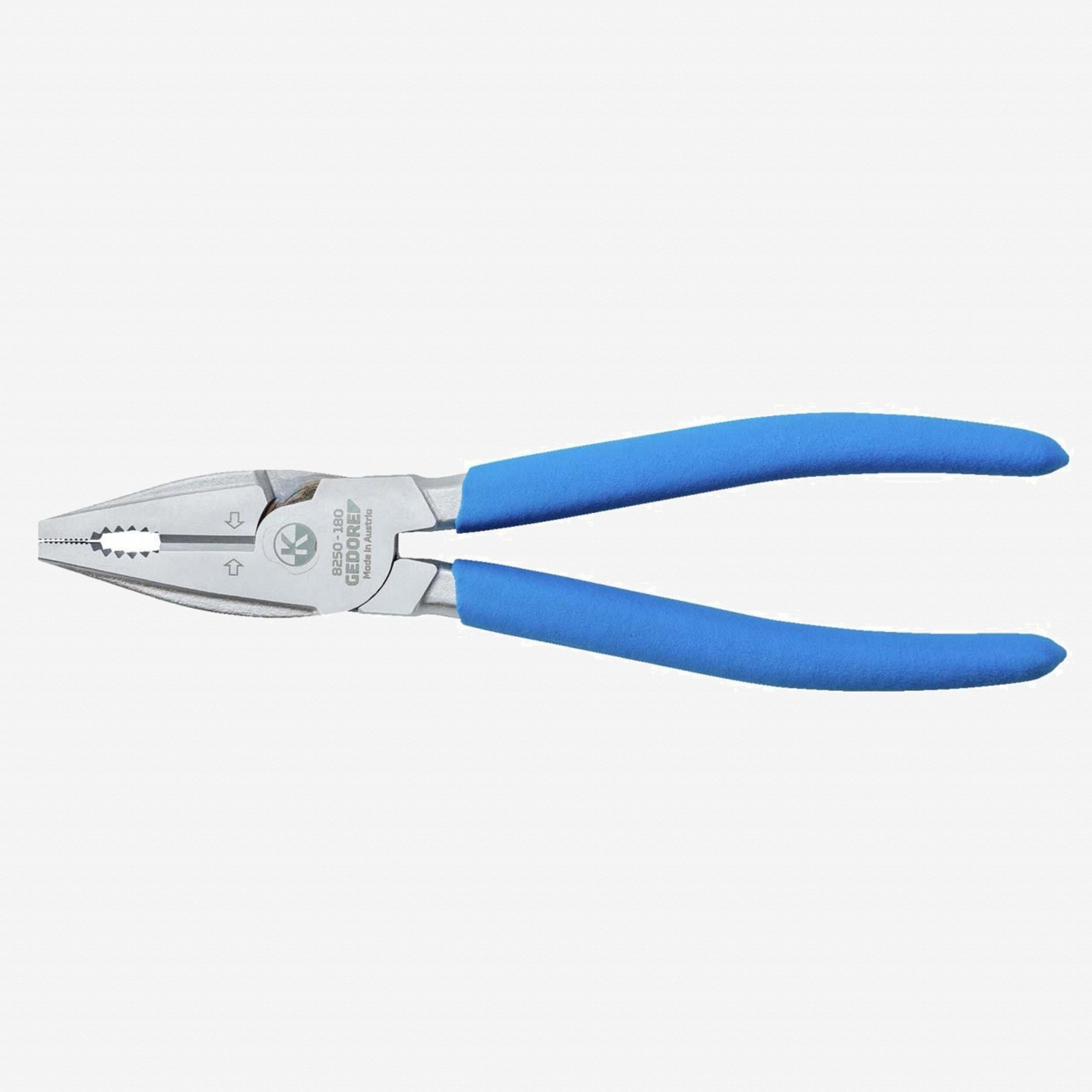 Gedore 8250-180 TC Power Combination Pliers, 180 mm, Plastic Grip