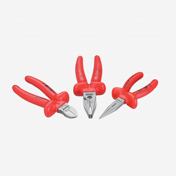 Gedore VDE S 8003 VDE Pliers set with VDE dipped insulation 3 pcs