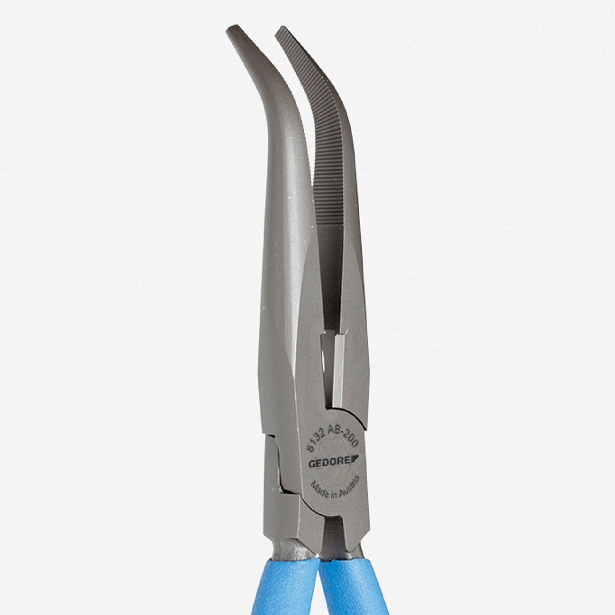 Gedore 8132 AB-200 TL Bent nose telephone pliers 200 mm