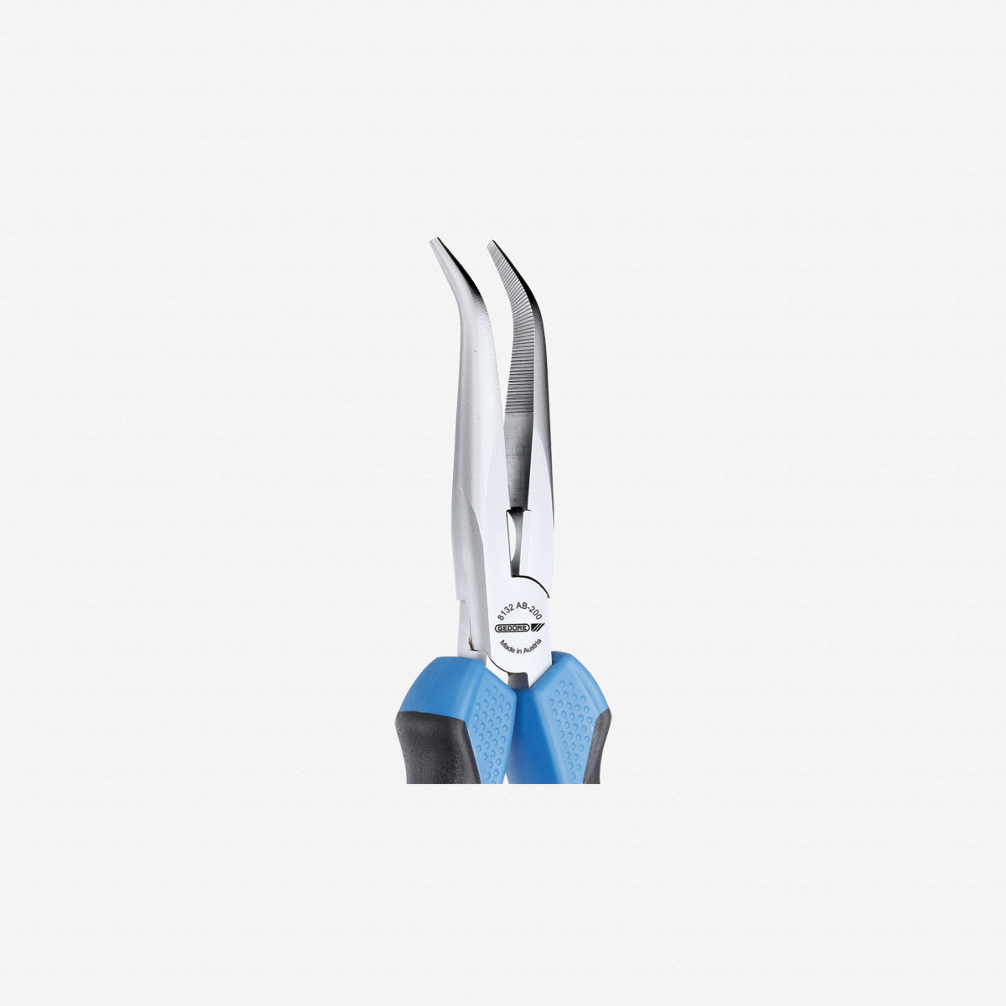 Gedore 8132 AB-200 JC Bent nose telephone pliers 200 mm