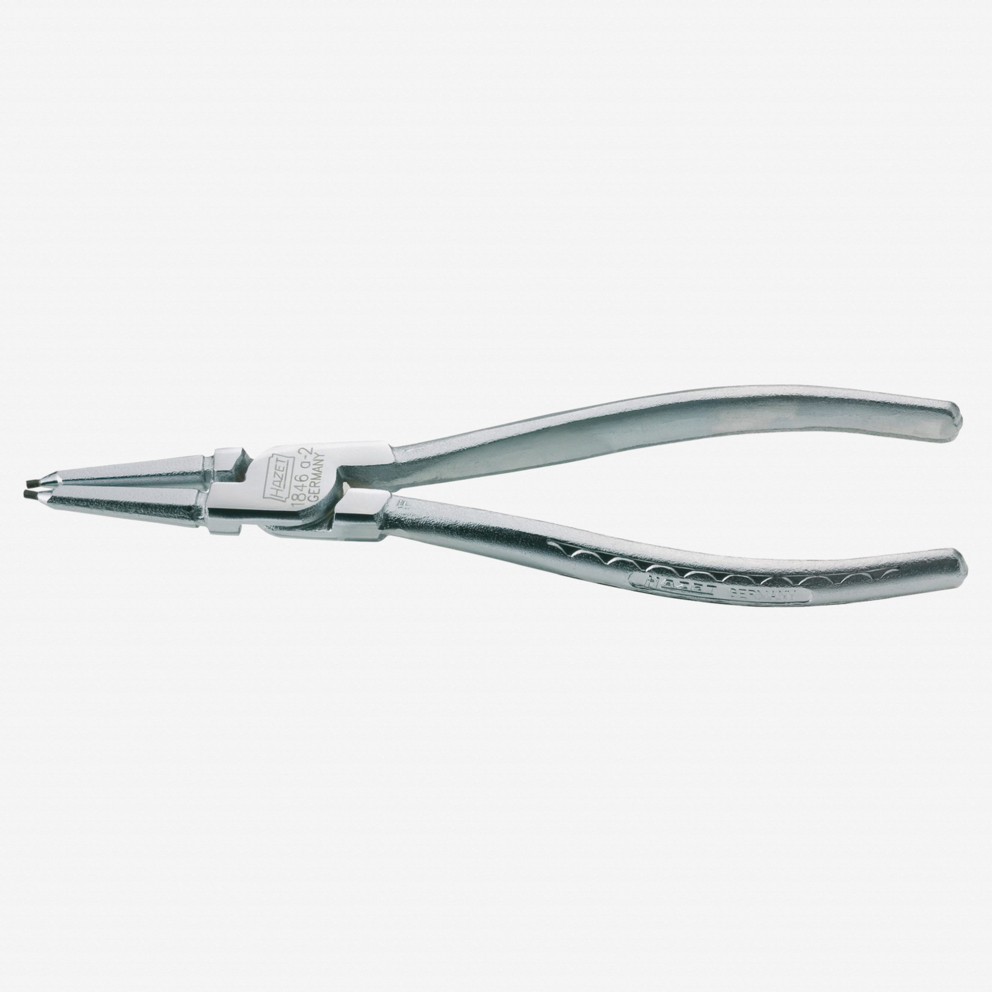Hazet 1846A-2 Circlip pliers 19-60mm Straight Tip Internal - Chrome