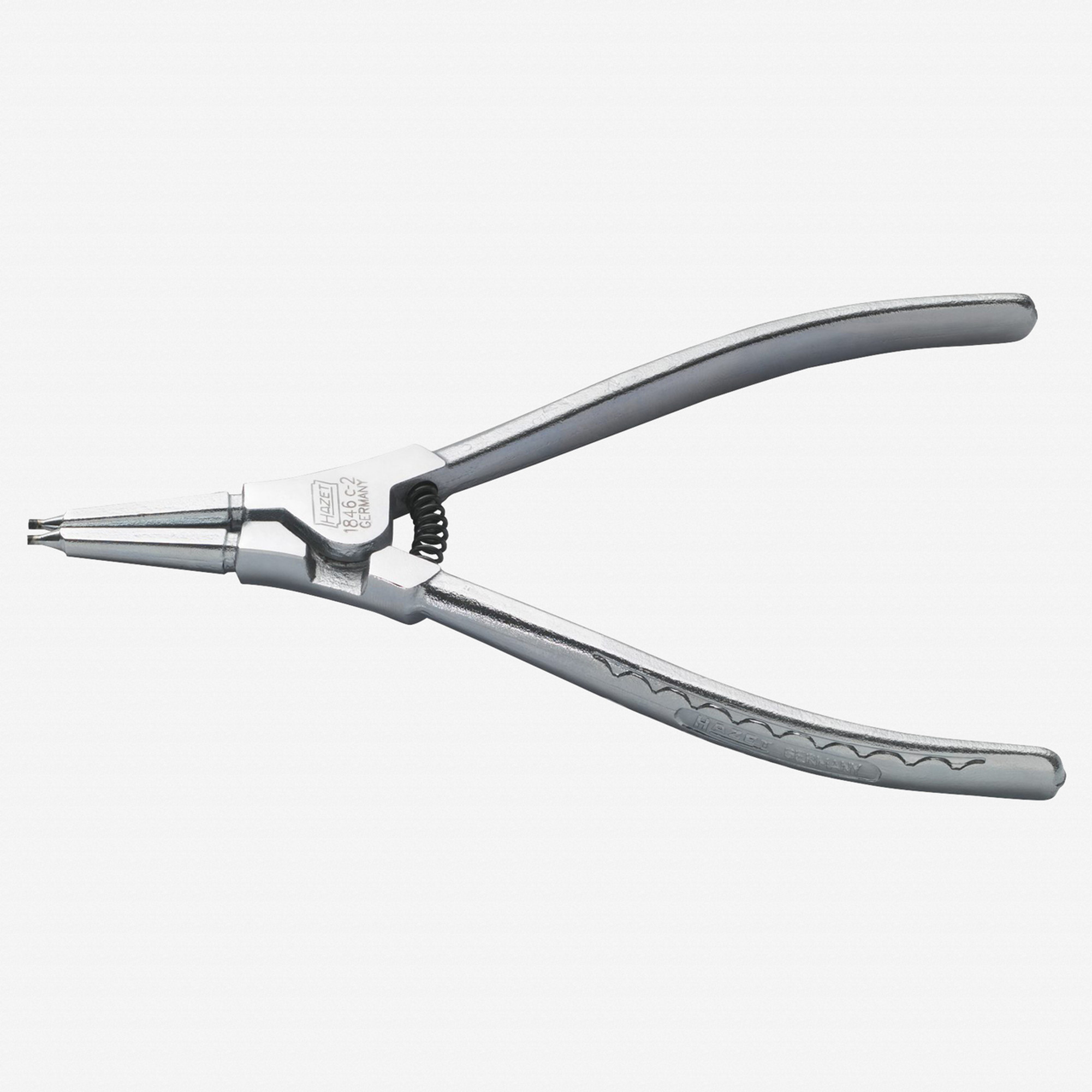 Hazet 1846C-1 Circlip pliers 10-25mm Straight Tip External - Chrome