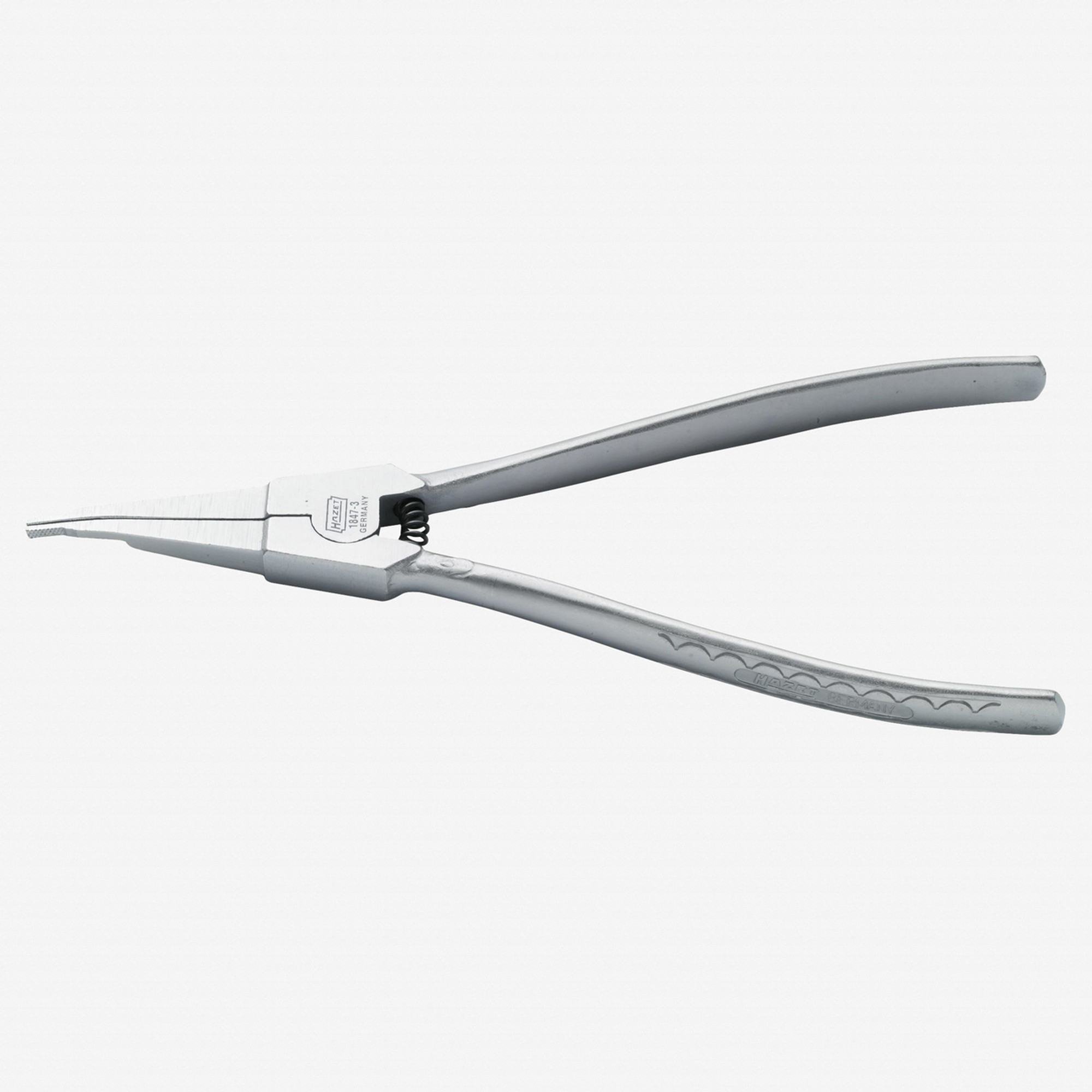 Hazet 1847-3 Circlip pliers for lockrings 10 degree tip